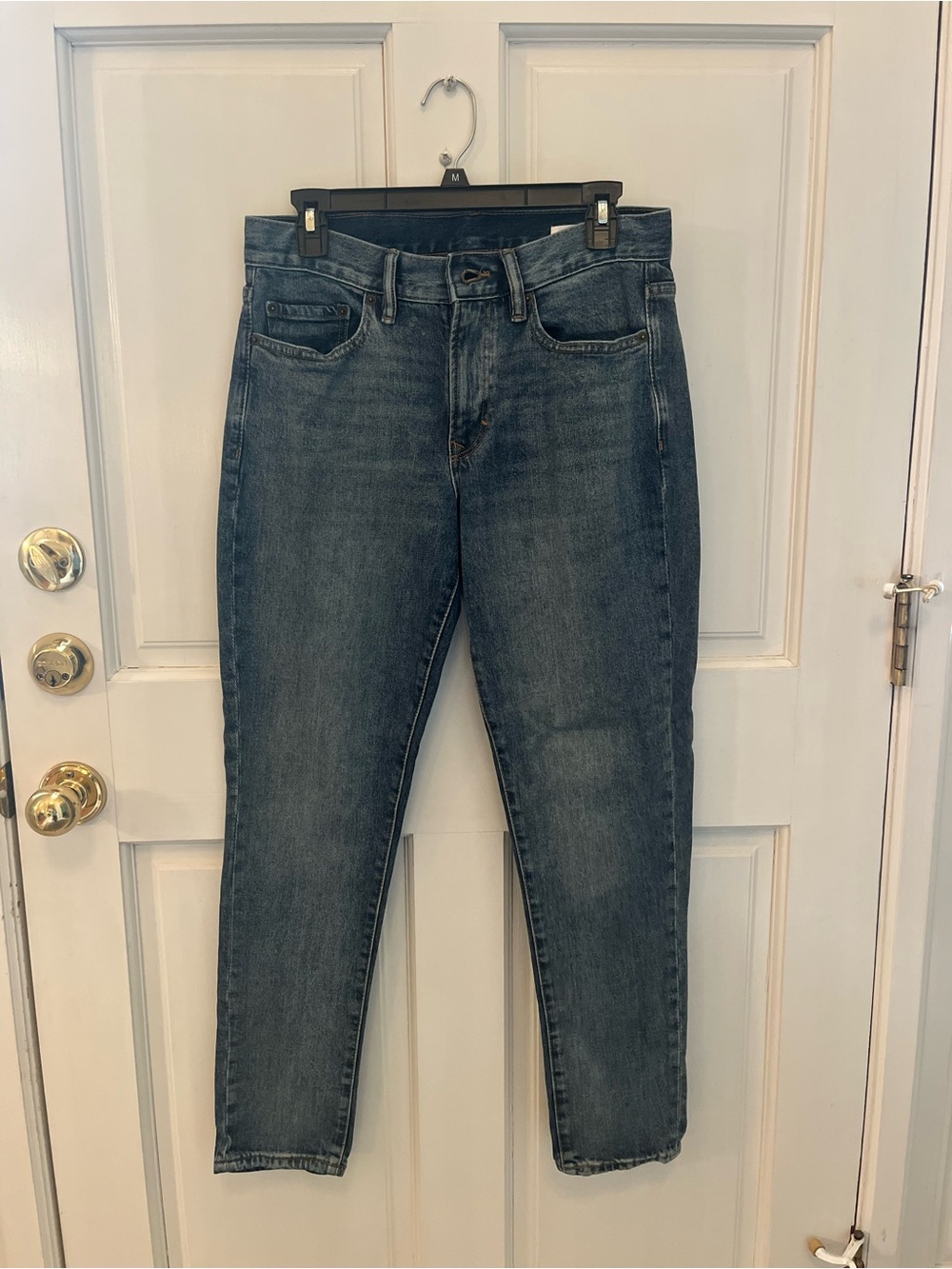 Banana Republic Women's Boyfriend Jeans in Faded Blue Wash